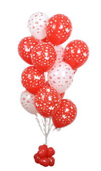 Sevdiklerinize 17 adet uçan balon demeti yollayin.  çiçekçiler Ankara cicek , cicekci 