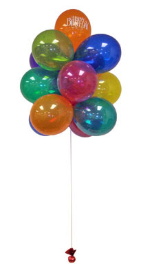  Ankara hediye çiçek yolla  Sevdiklerinize 17 adet uçan balon demeti yollayin.